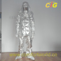 De aluminio hoja resistente al fuego traje (SGFJ03825)